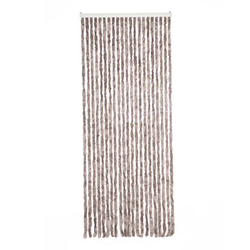 Echt Meesterschap geïrriteerd raken Shop deurgordijn Chenille taupe 100x230cm op Livn.nl