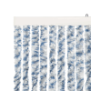 Deurgordijn Chenille blauw 100x230cm 2026