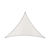 Schaduwdoek Como polyester 3x2.5x2.5m driehoek wit