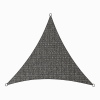 Schaduwdoek Iseo HDPE 3.6m driehoek antraciet