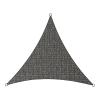 Livn schaduwdoek Iseo HDPE 5m driehoek antraciet