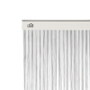 Deurgordijn Lines alu rail transparant/grijs 100x230cm