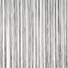 Deurgordijn Lines alu rail transparant/grijs 100x230cm