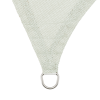 Schaduwdoek Iseo HDPE 5m driehoek wit