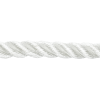 Schaduwdoek Como polyester 5m driehoek wit
