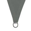 Schaduwdoek Como polyester 3x2.5x2.5m driehoek antraciet