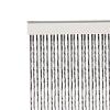 Deurgordijn Cord alu rail zwart/grijs 230x100cm 
