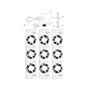 Radiatorventilator trio set