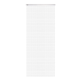 Livn deurgordijn Twinkle alu rail zwart 100x230cm