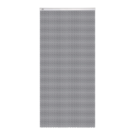 Livn deurgordijn Bolt alu rail antraciet 100x230cm
