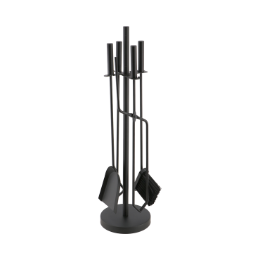 Accessoireset modern 5 delig zwart