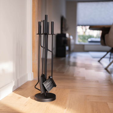 Accessoireset modern 5 delig zwart