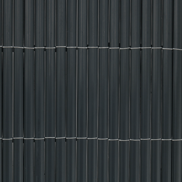 Balkonscherm PVC antraciet 90x300 cm