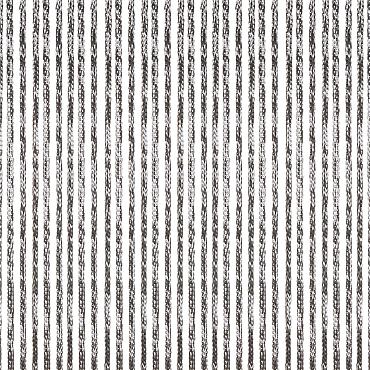 Deurgordijn Cord alu rail zwart/grijs 230x100cm 