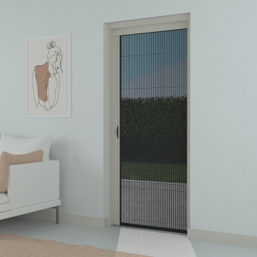 Livn plissehor deur Excellent 96x212cm wit