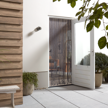 Livn deurgordijn Bolt alu rail antraciet 100x230cm