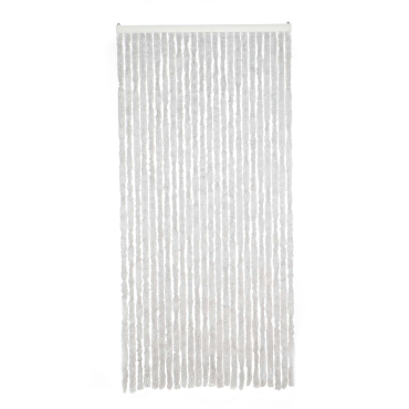 Livn deurgordijn Chenille grijs 90x220cm