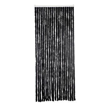 Livn deurgordijn Chenille antraciet 100x230cm