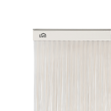 Livn deurgordijn Lines wit 100x230cm