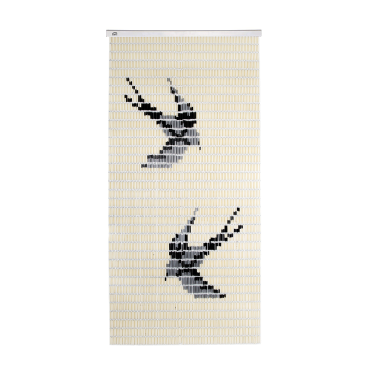 Livn deurgordijn Tube zwaluwen 100x230cm