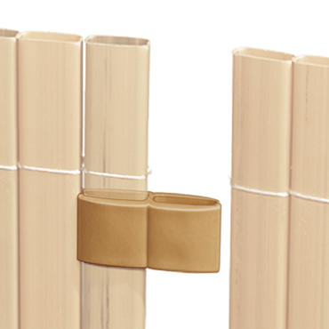 Livn  schermverbinder teak 4 stuks