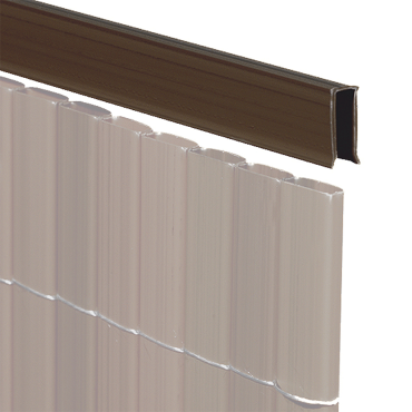 Livn U profiel walnoot 150cm