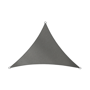 Livn schaduwdoek Como polyester driehoek 3x2.5x2.5m antraciet
