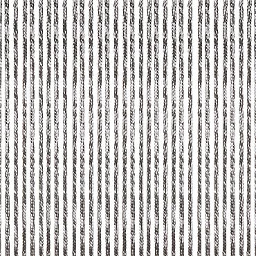 Deurgordijn Cord alu rail zwart/grijs 230x100cm 