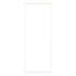 Livn opbouwkader 130x260cm wit