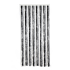 Livn deurgordijn Chenille grijs/zwart/wit 100x230cm