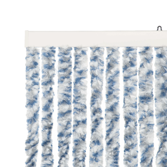 Deurgordijn Chenille blauw 100x230cm 2026