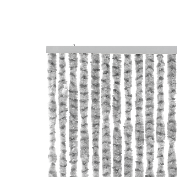 Deurgordijn Chenille grijs/d.gr 100x230cm 2026