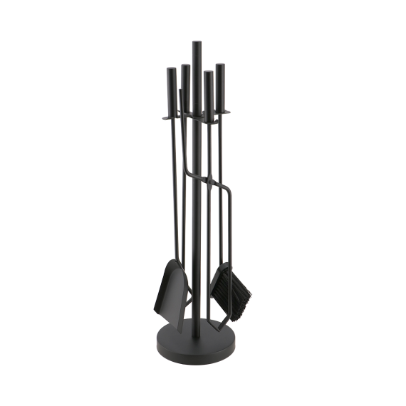Accessoireset modern 5 delig zwart