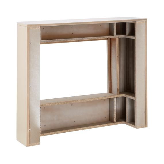 Schouwombouw Vika beige