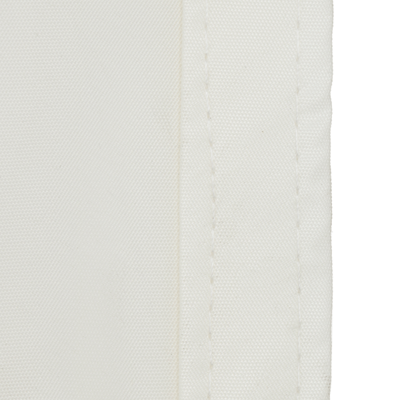 Schaduwdoek Como polyester 5m vierkant wit