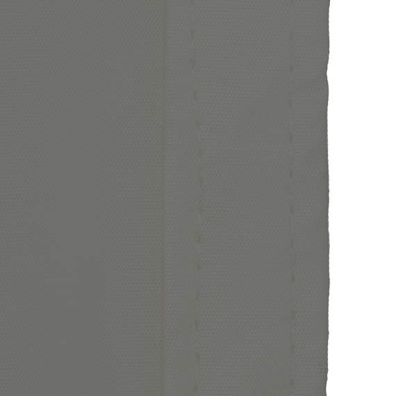 Schaduwdoek Como polyester 3x4m rechthoek antraciet