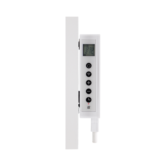 Infraroodpaneel Excellent 700 120x60cm wit - met display