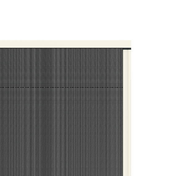 Plissehor deur Plus 100x199cm wit