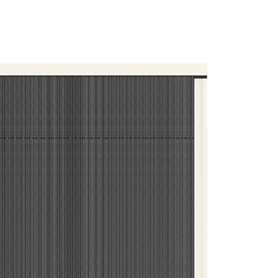 Plissehor deur Plus 150x240cm wit