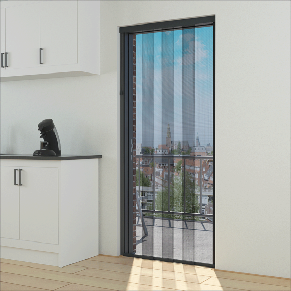 Livn lamellenhor deur Plus schuifbaar 95x235cm