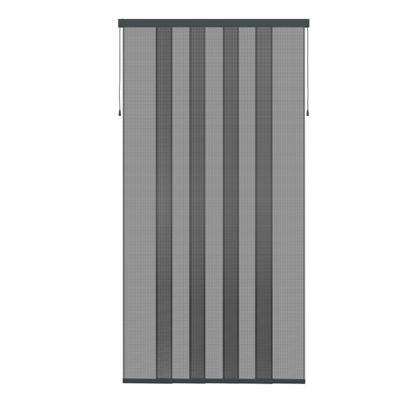 Lamellenhor deur Plus schuifbaar 120x260cm