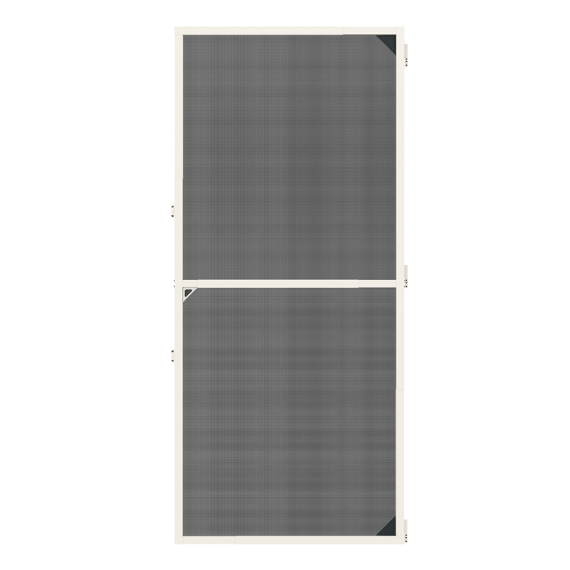 Hordeur Excellent telescopisch 105x235cm wit