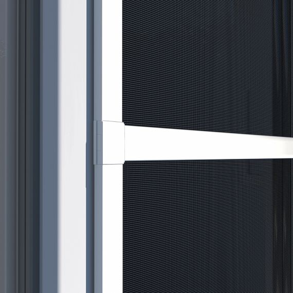 Schuifhor deur Basic 120x240cm wit