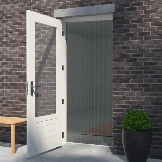 Livn rolhor deur Plus 105x215cm wit