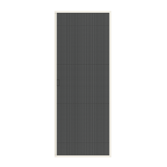 Plissehor deur Basic 100x205cm wit