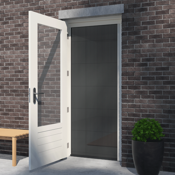 Plissehor deur Excellent 96x197cm wit