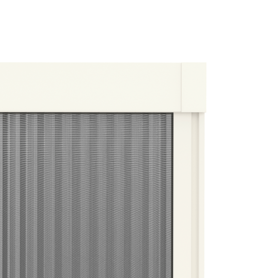 Plissehor deur Excellent 96x197cm wit