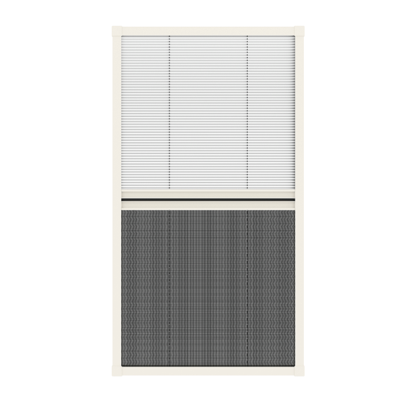 Duoplissehor raam Plus 66x120cm wit