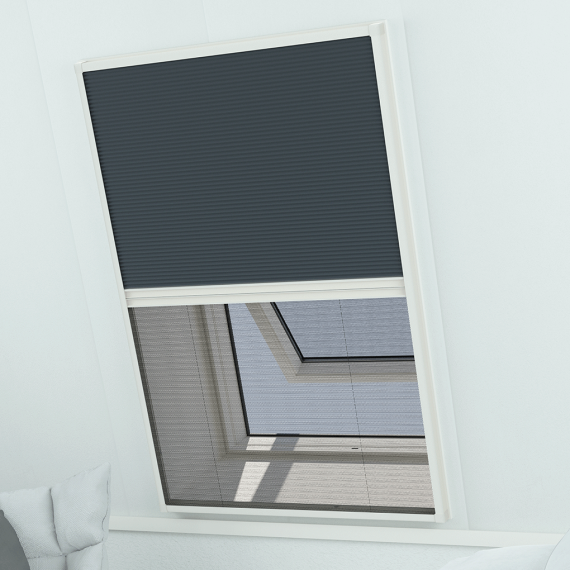 Duoplissehor raam Excellent 78x160cm wit