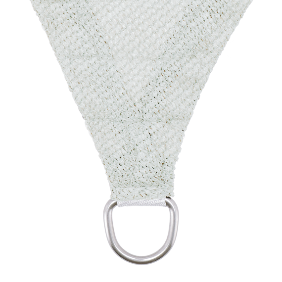 Livn schaduwdoek Iseo HDPE 3.6m driehoek wit